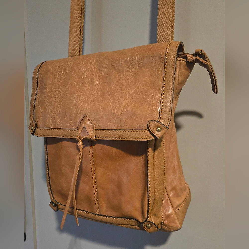 The Sak - Ventura Convertible Backpack II - Tobacco Floral Embossed